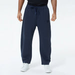 Navy Embroidery Pants for Men Image