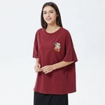 Embroidery Printed T.Shirt for Women Image