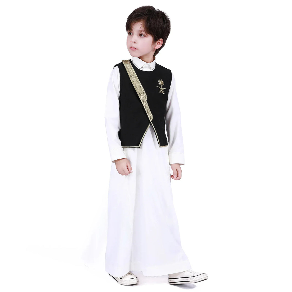 Embroidery Waistcoat For Boys Image
