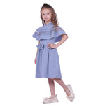 Floral Formal Dress For Girls Image