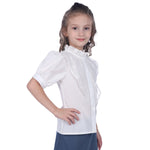 Floral Formal Shirt For Girls Image