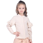 Plain Formal Shirt For Girls Image