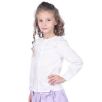 Laced Formal Shirt For Girls Image