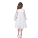 Floral Fancy Dress For Girls Image
