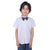 Solid Formal Shirt For Boys Light Grey Image