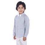Striped Formal Shirt For Boys Image