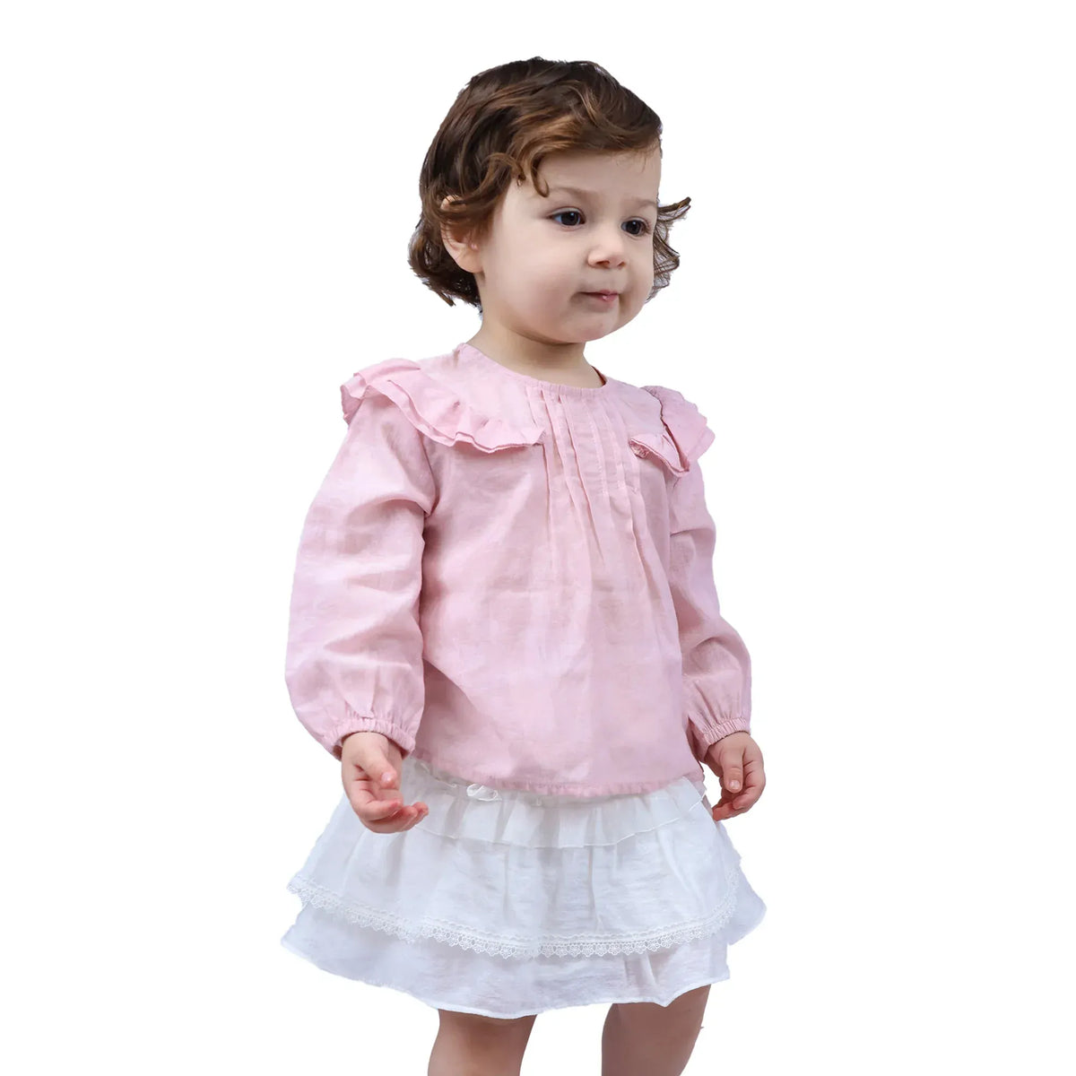 Printed Formal Blouse For Baby girl Image
