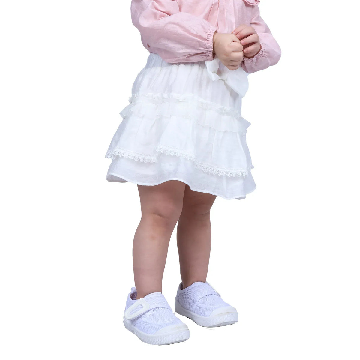 Floral Formal Skirt For Baby girl Image