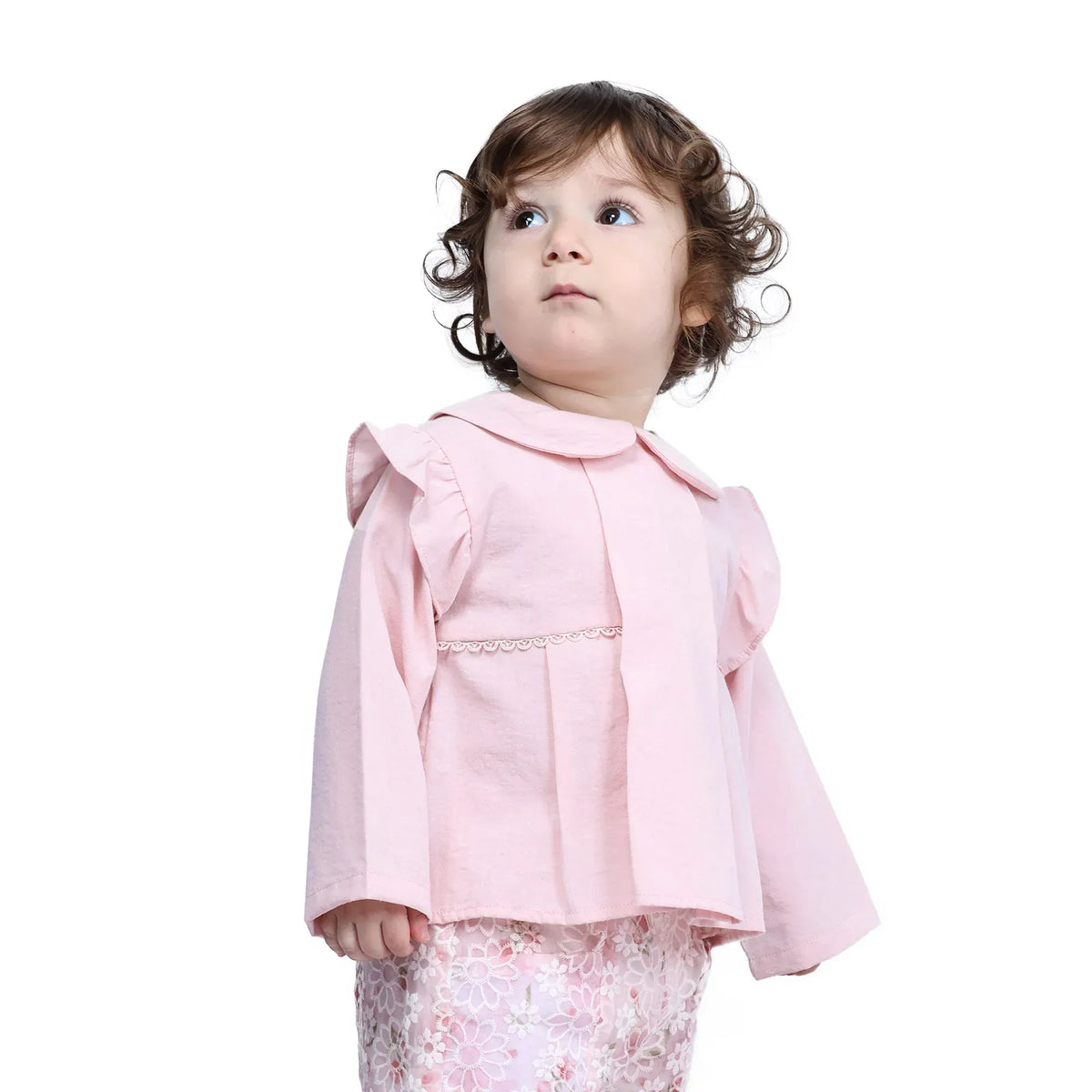 Embroidery Formal Blouse For Baby girl Image