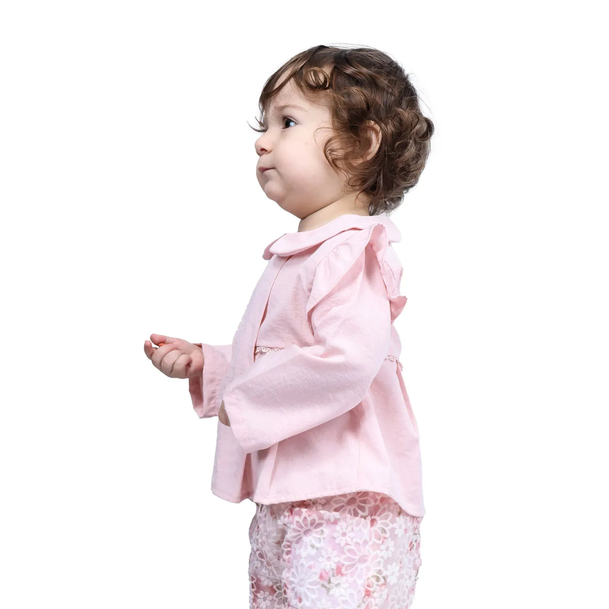 Embroidery Formal Blouse For Baby girl Image