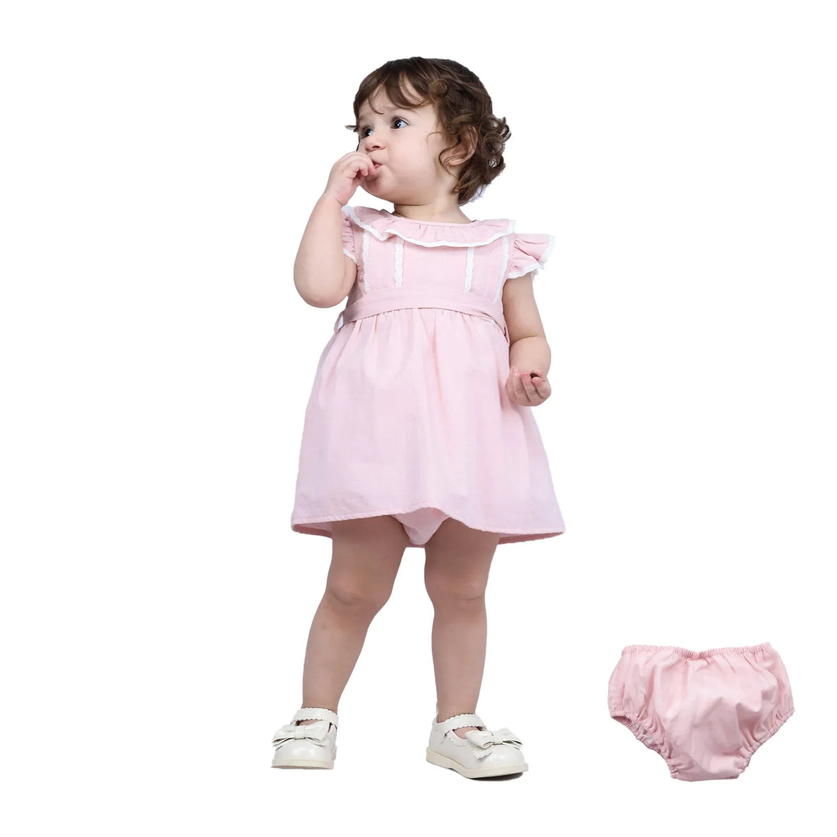 Embroidery Formal Dress-2Pc For Baby girl Image