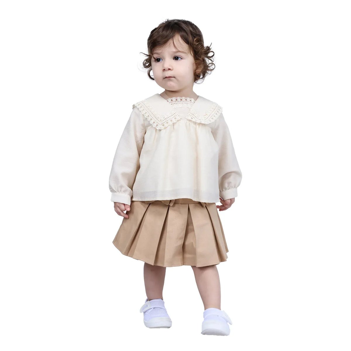 Laced Formal Blouse For Baby girl Image