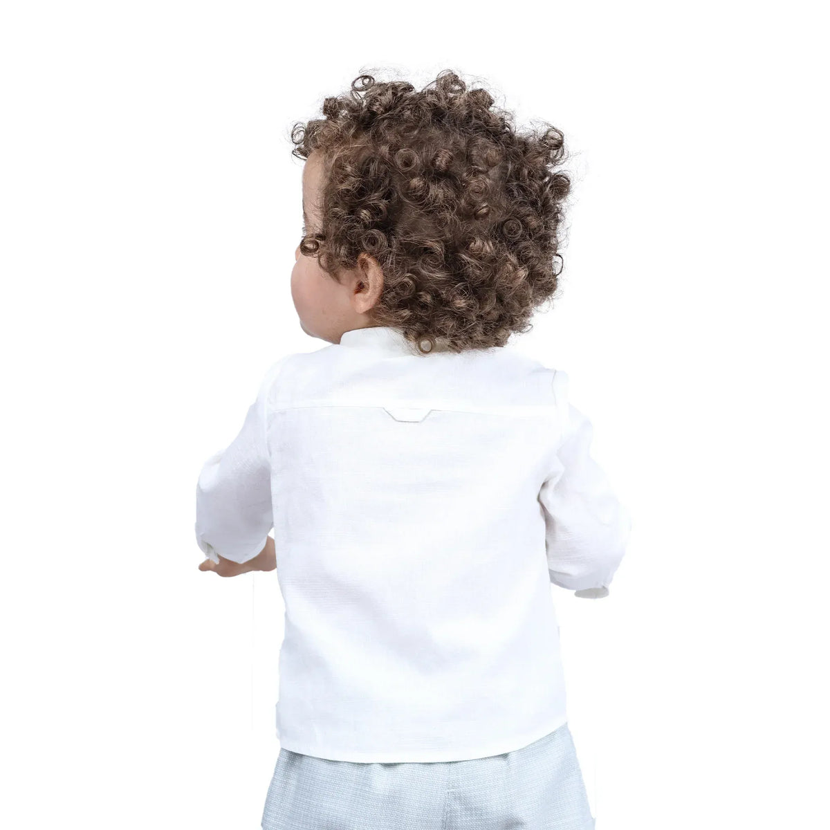 Plain Formal Shirt For Baby boy Image