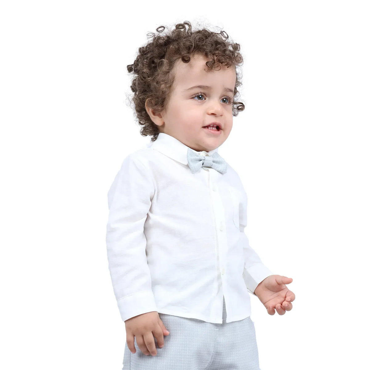 Plain Formal Shirt For Baby boy Image