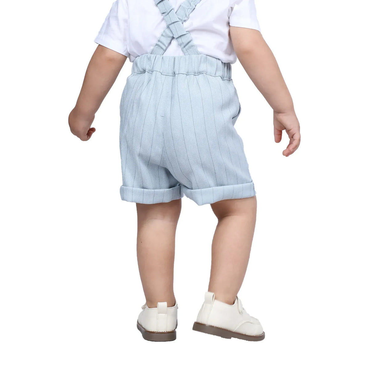 Striped Formal Shorts For Baby boy Image