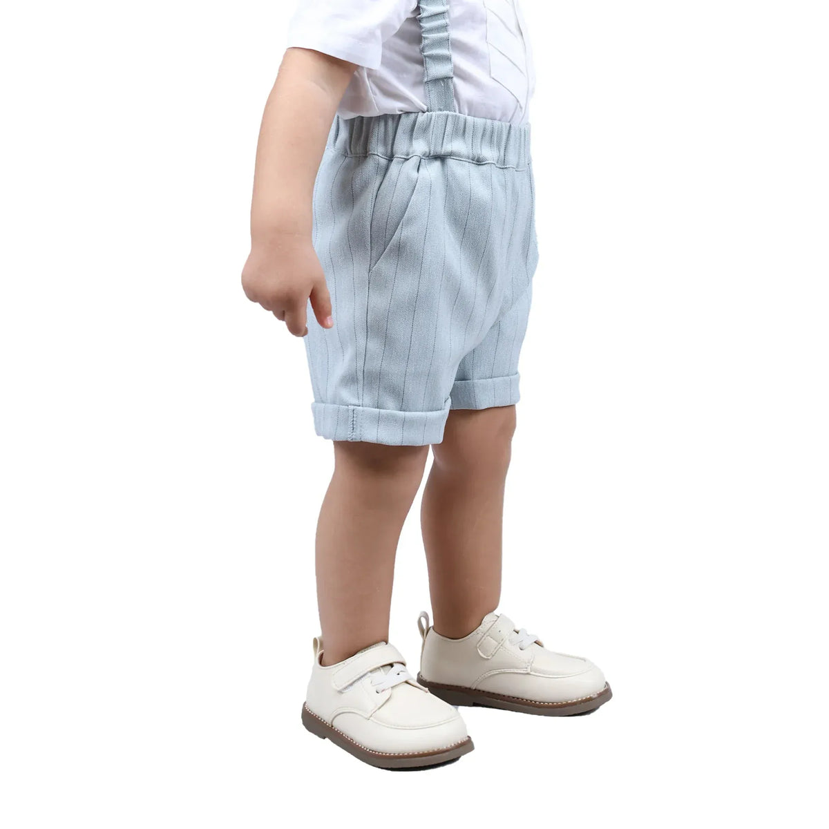 Striped Formal Shorts For Baby boy Image
