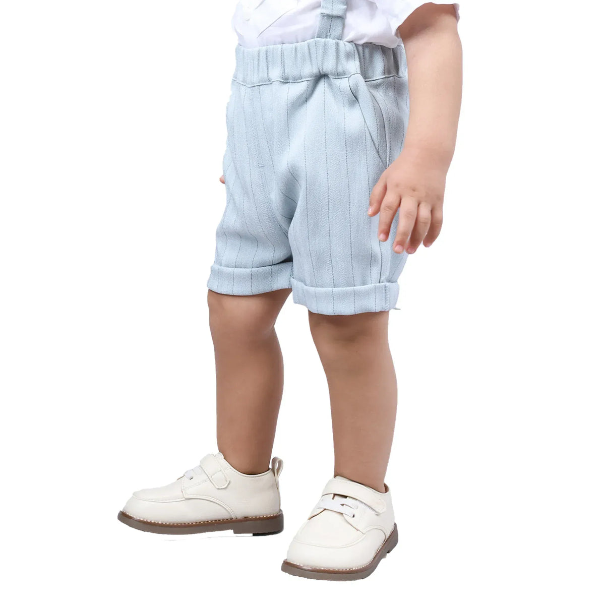Striped Formal Shorts For Baby boy Image