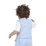 Striped Formal Waistcoat For Baby boy Image