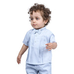Plain Formal Blouse For Baby boy Image