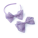 Free Purple Headwear Set for Girls Image