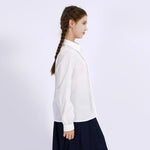 Embroidery Uniform Shirt for Girls Image