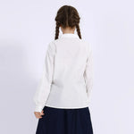 Embroidery Uniform Shirt for Girls Image