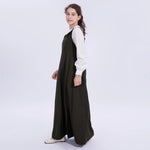 Embroidery Uniform Dress for Girls Image