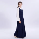 Embroidery Uniform Dress for Girls Image