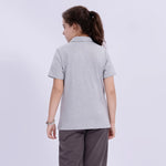 Embroidery School Sport Polo Shirt for Girls Image