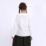 Embroidery Uniform Shirt for Girls Image