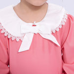 laced Uniform Dress for Girls Image