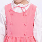 Embroidery Uniform Dress for Girls Image