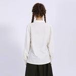 Embroidery Uniform Shirt for Girls Image