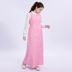 Embroidery Uniform Dress for Girls Image