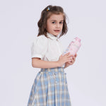 Embroidery Uniform Shirt for Girls Image
