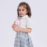 Embroidery Uniform Shirt for Girls Image