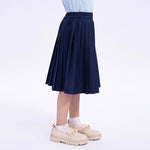 Plain Uniform Skirt for Girls Image