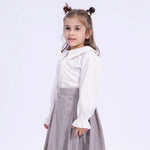 Embroidery Uniform Shirt for Girls Image