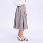 Plain Uniform Skirt for Girls Image