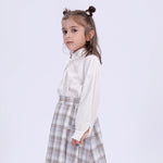 Embroidery Uniform Shirt for Girls Image