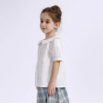 Embroidery Uniform Shirt for Girls Image
