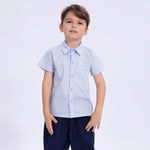 Embroidery Uniform Shirt for Boys Image