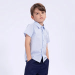 Embroidery Uniform Shirt for Boys Image