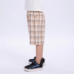 Checked Uniform Shorts for Boys Image