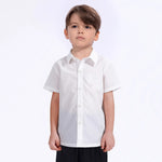 Embroidery Uniform Shirt for Boys Image