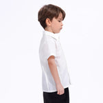 Embroidery Uniform Shirt for Boys Image