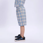 Checked Uniform Shorts for Boys Image