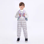 White Embroidery Uniform Shirt for Boys Image
