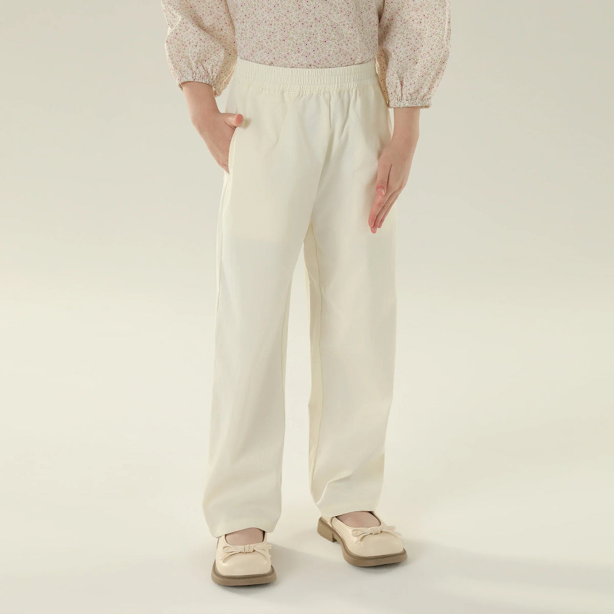 بنطال ساده كاجوال للبنات