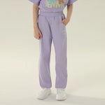 بنطال اساسي رياضي مزين بطباعة للبنات